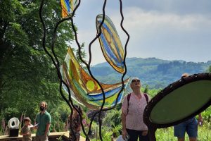 Wye valley sculpture garden